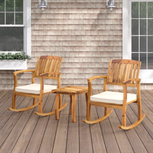 Coyne acacia 3 2024 piece outdoor set